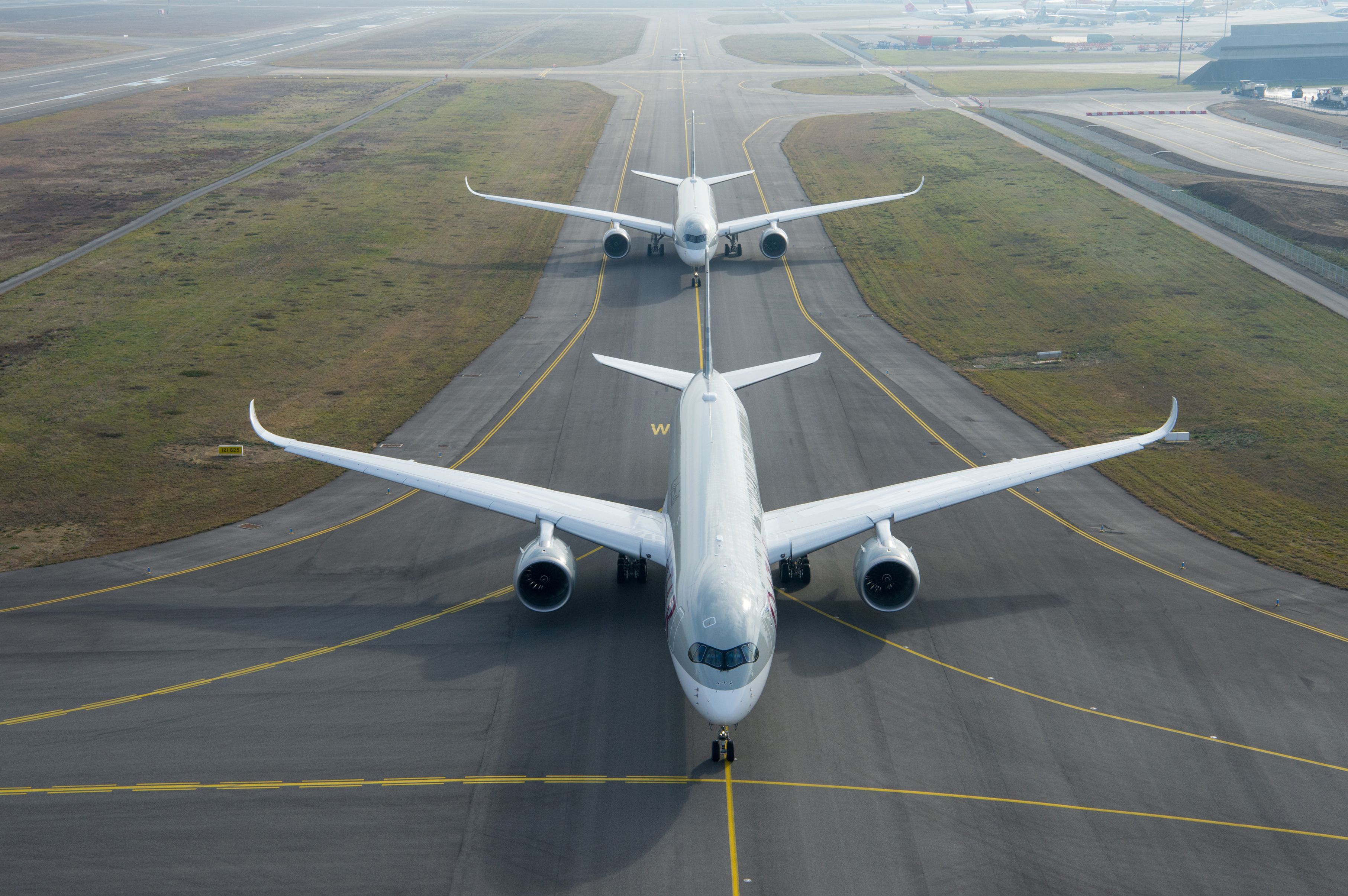 Airbus A350 группа самолётов