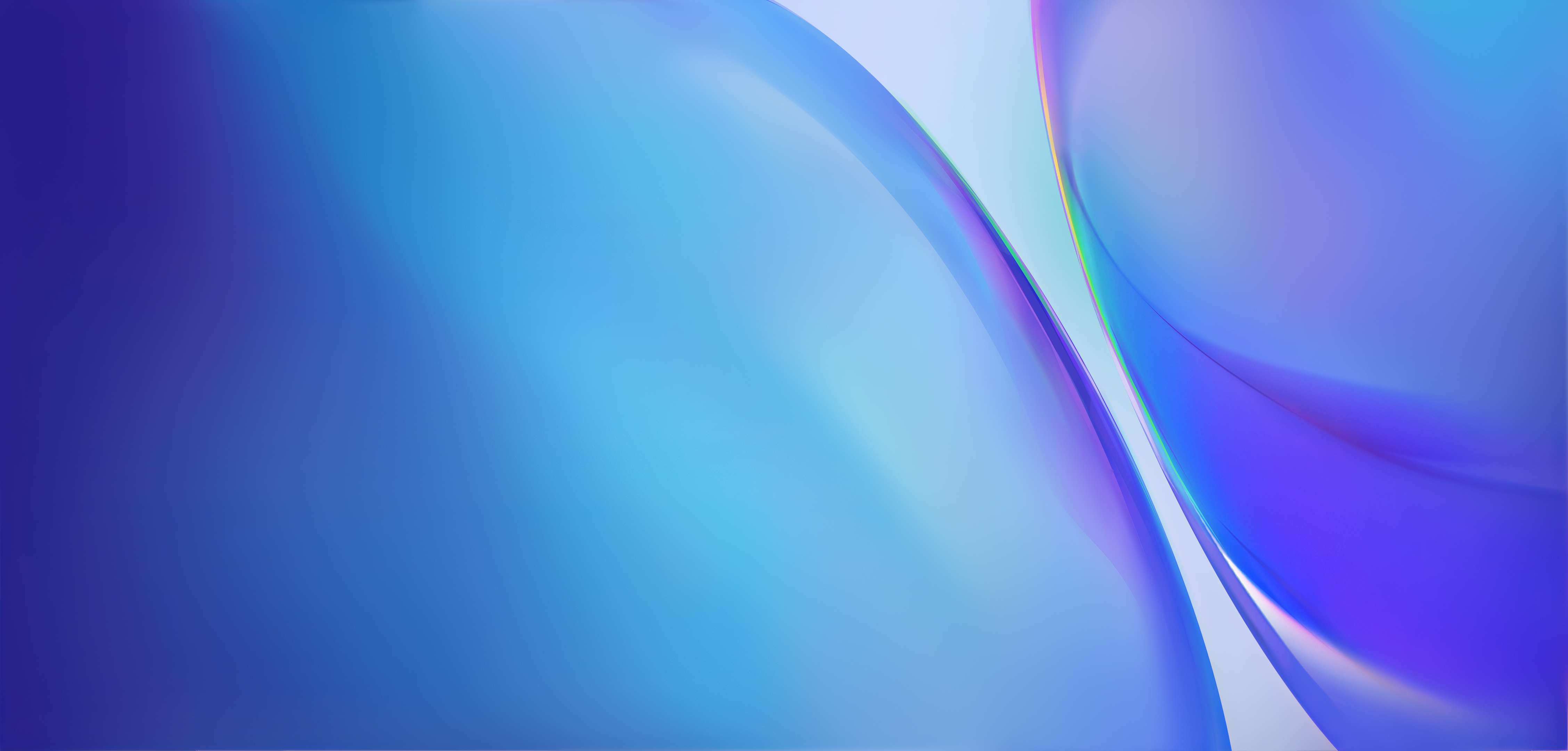 Android 10 синий градиент