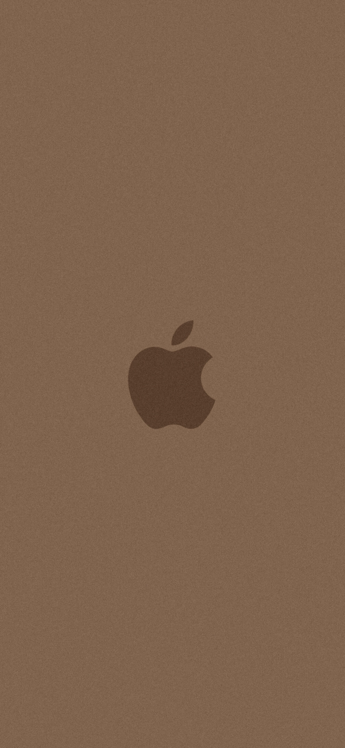 Apple logo коричневое