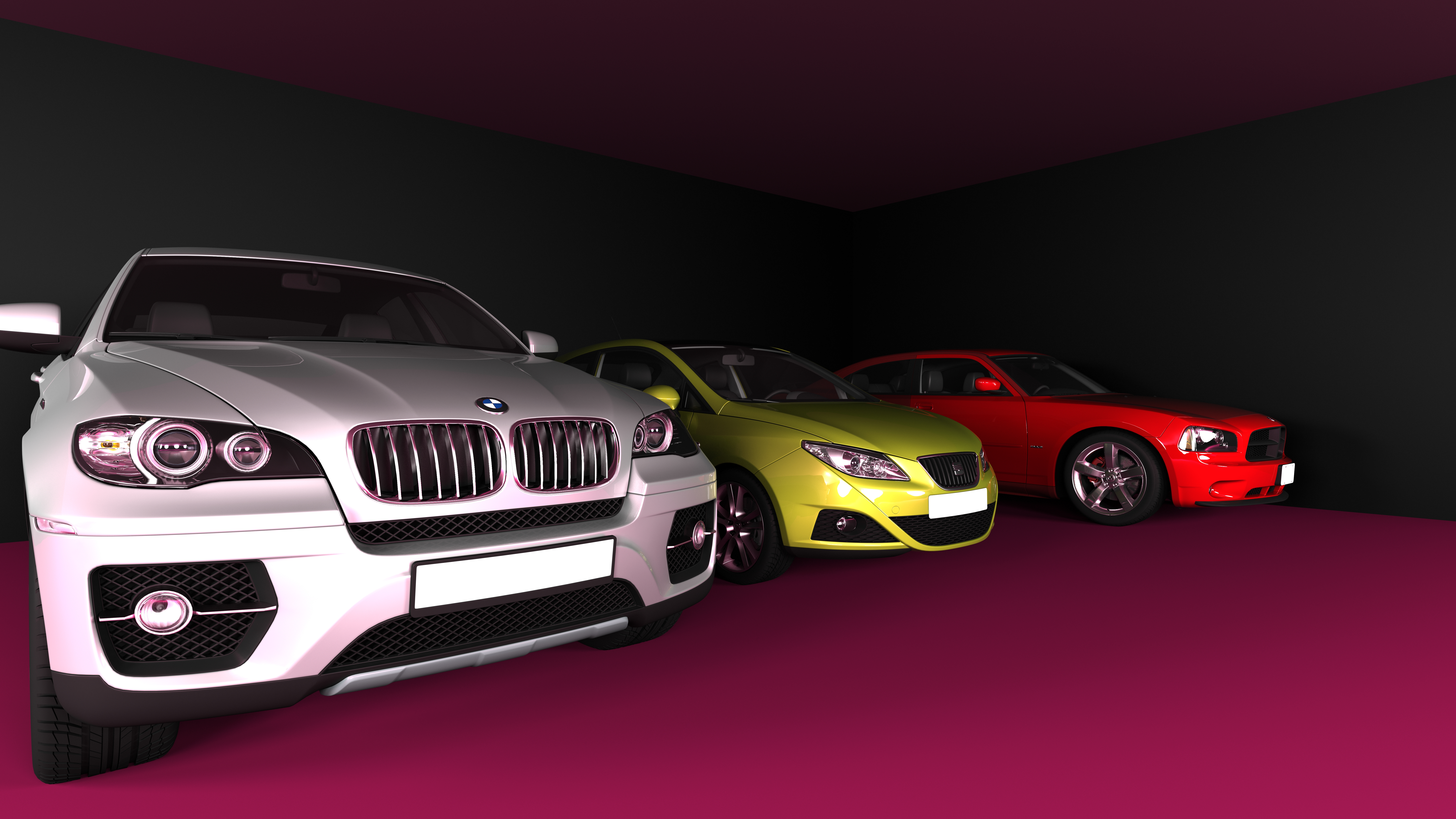 Автомобили в 3D графике