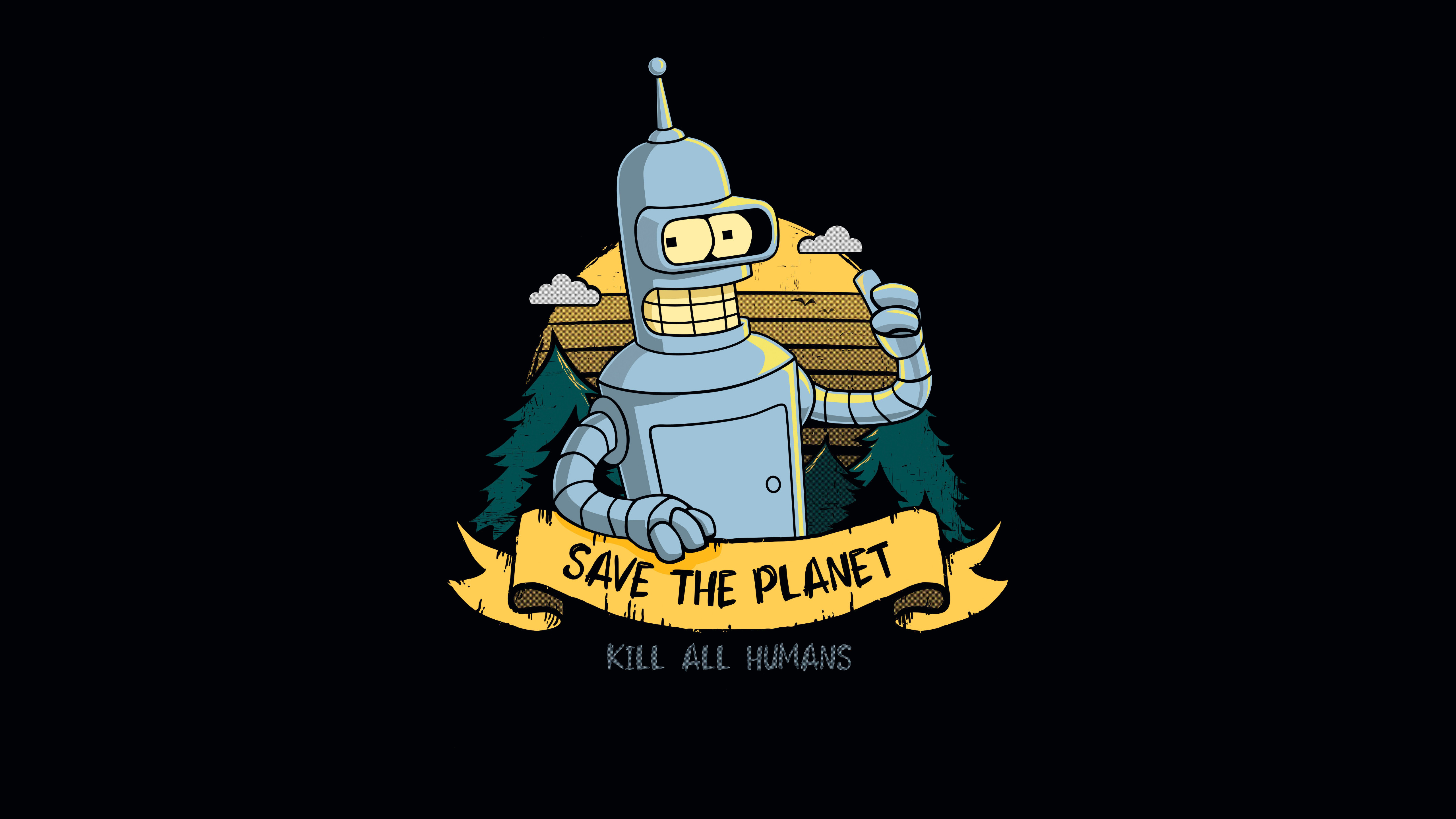 Bender (Futurama) Save планета