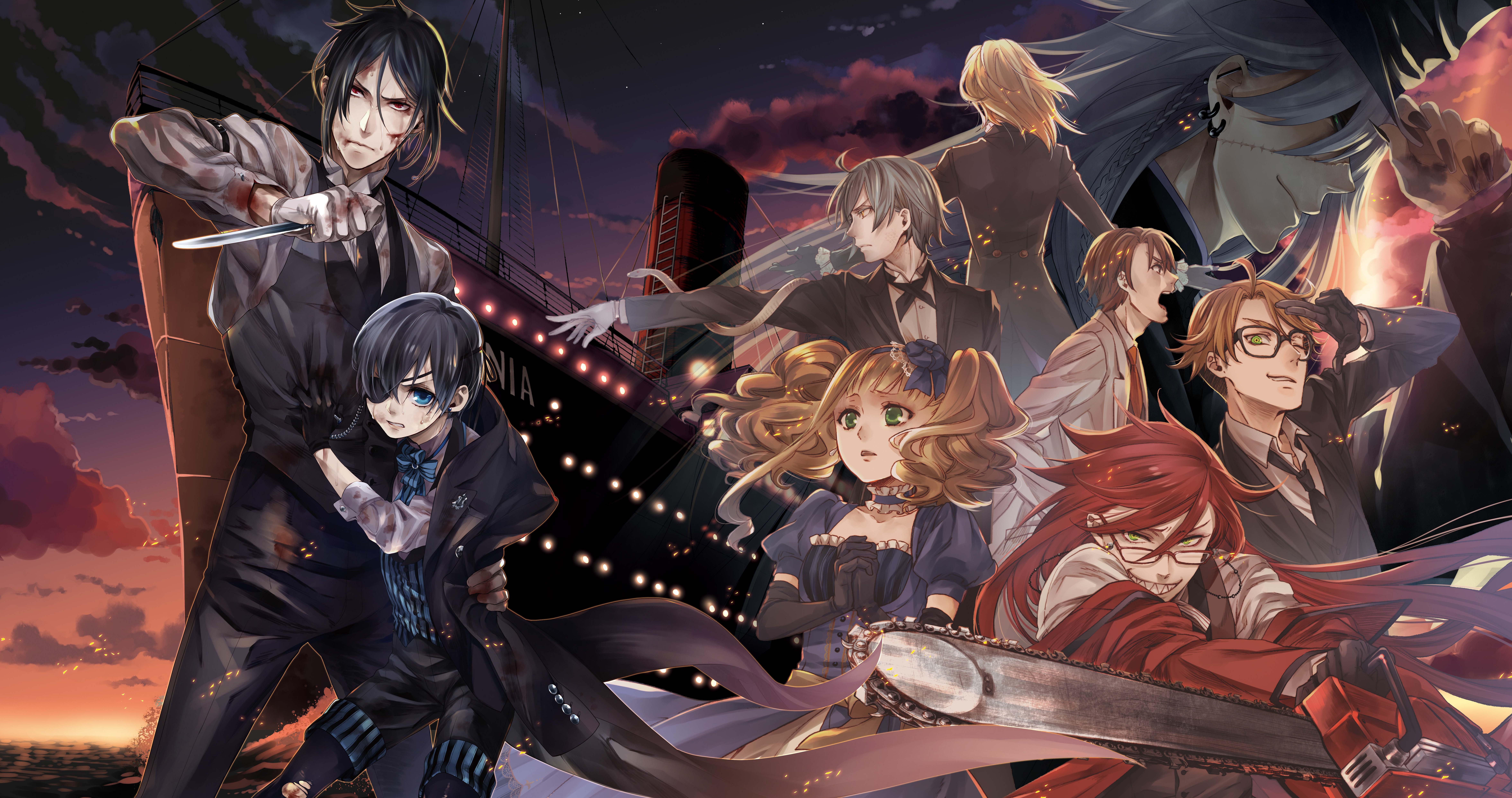 Black Butler аниме