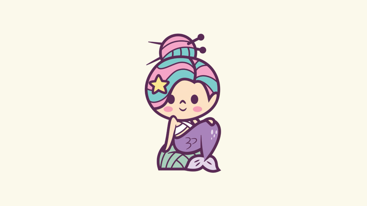 Cute mermaid