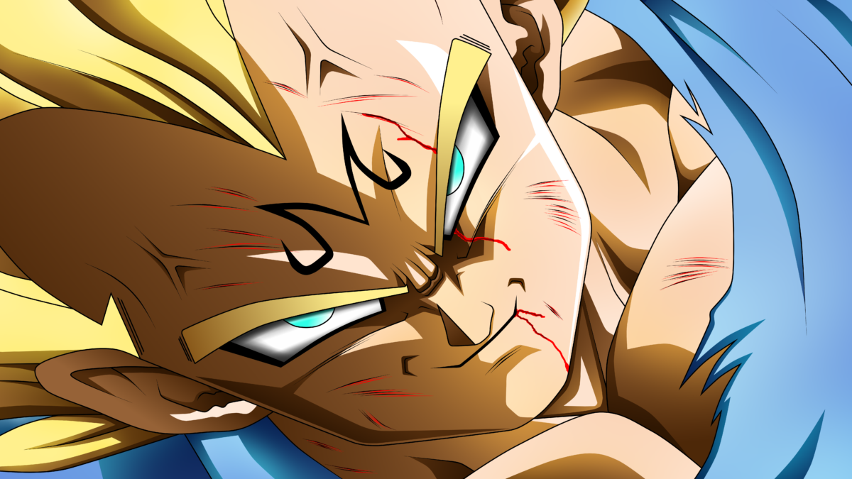 Dragon Ball Z Intense Gaze