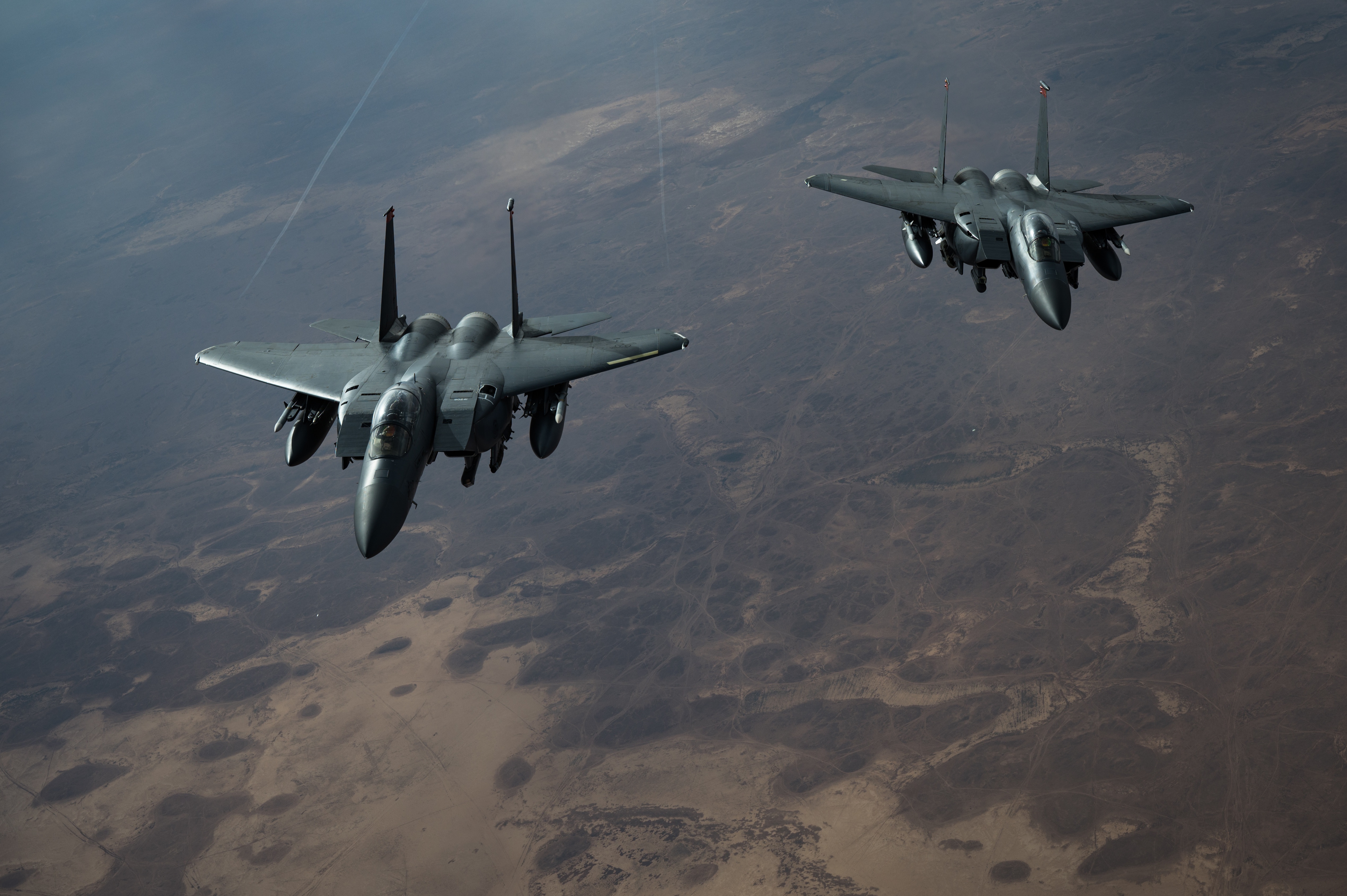 F 15 Eagle группа самолётов
