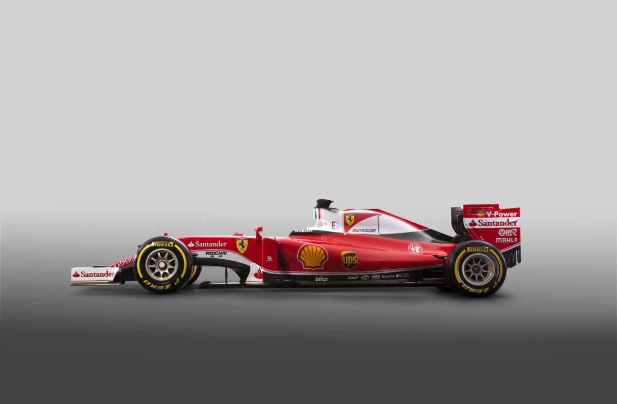 Ferrari SF16 H гоночный болид