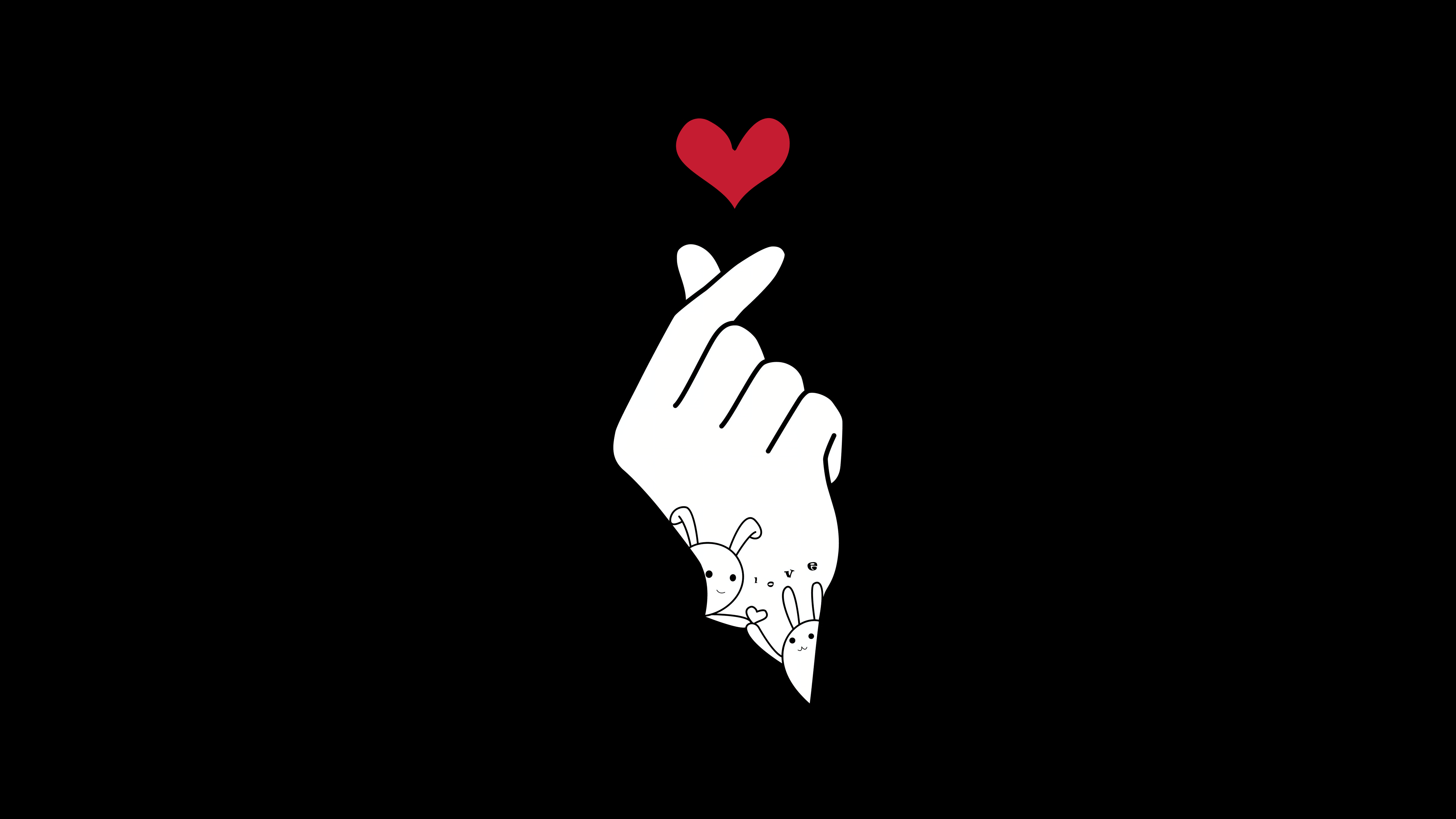 Finger сердце AMOLED