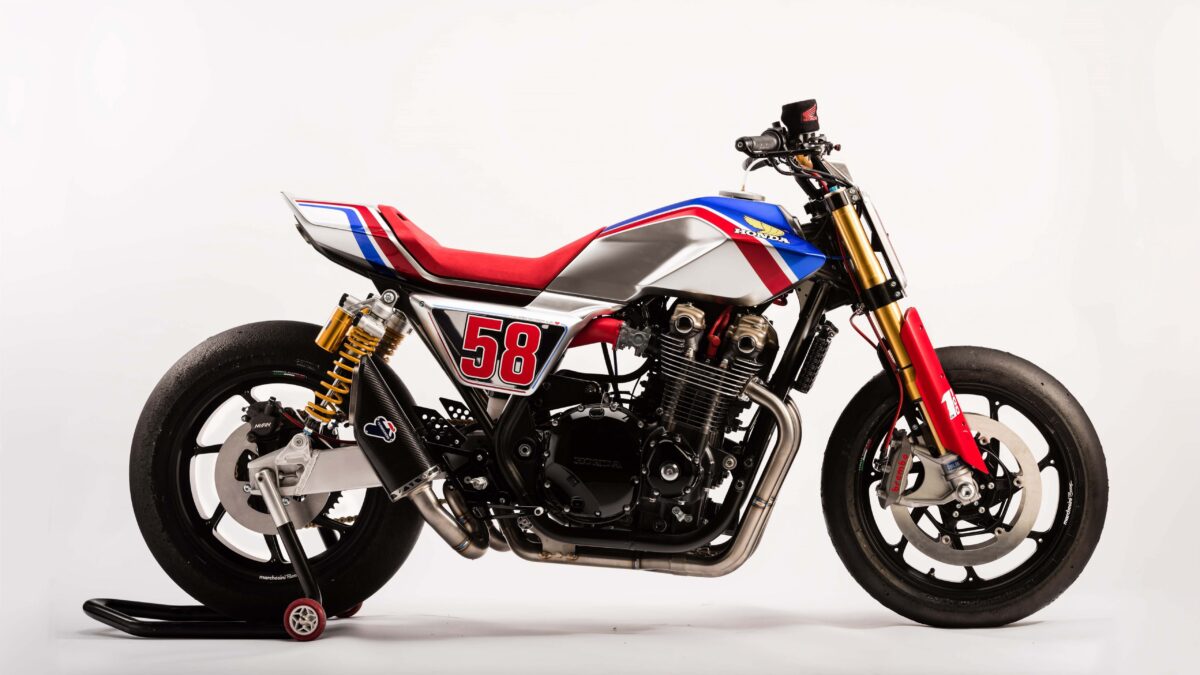 Honda CB1100 TR, 2017 вид сбоку мотоцикл