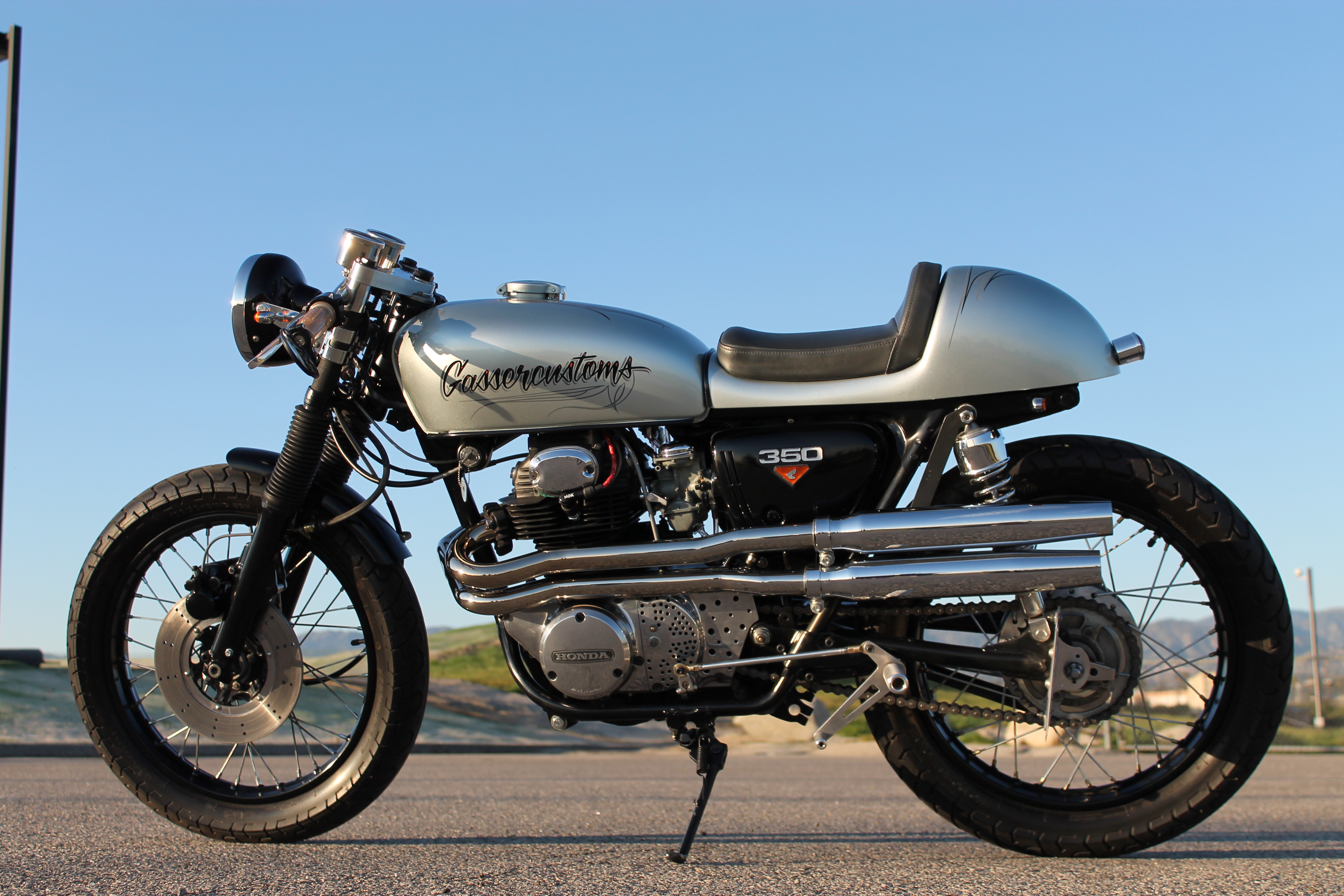Honda CB350 Café, 2021 года новый мотоцикл
