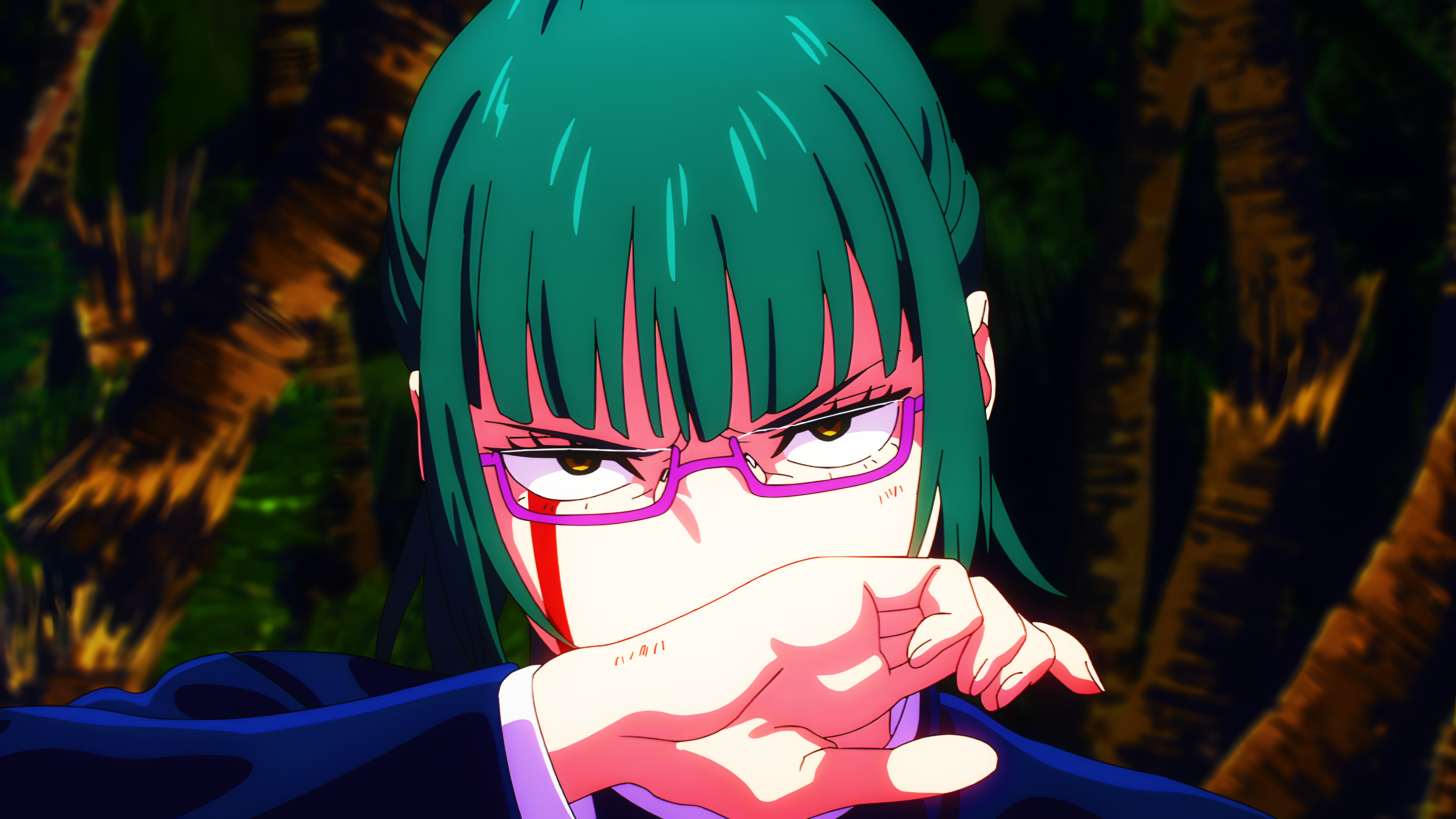 Maki Zenin Jujutsu Kaisen аниме Flair