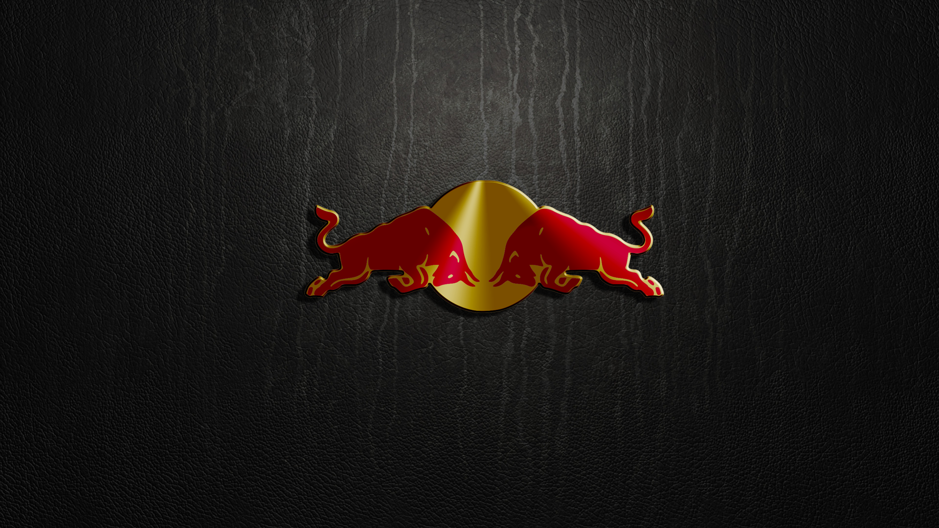 Man Made Red Bull Emblem тёмный