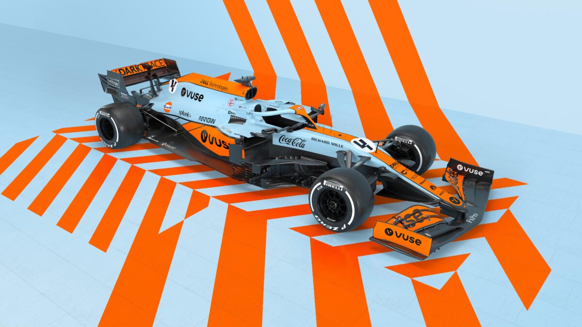 McLaren гоночный болид Формулы 1