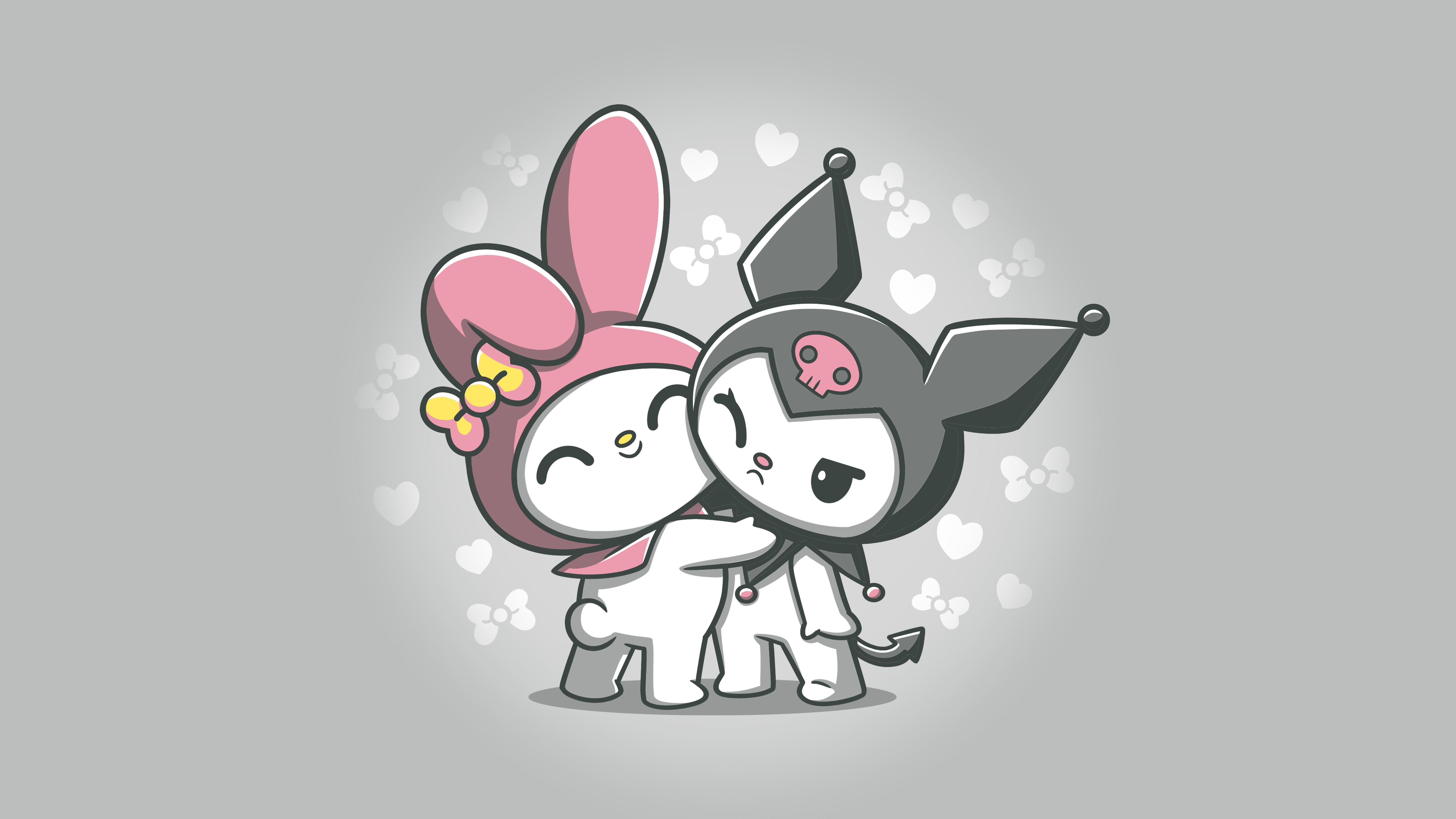 My Melody and Kuromi