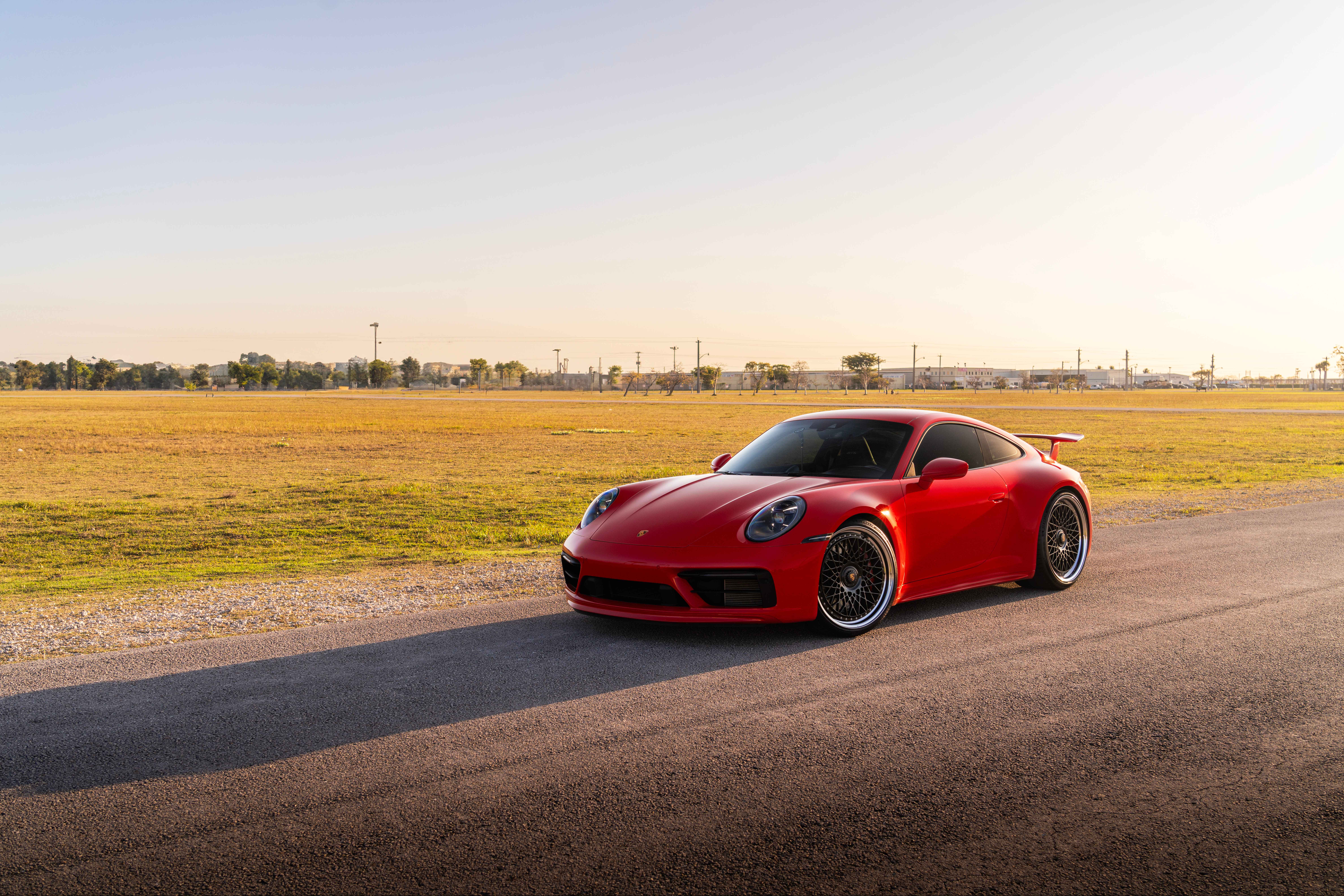 Porsche 992 GTS Red
