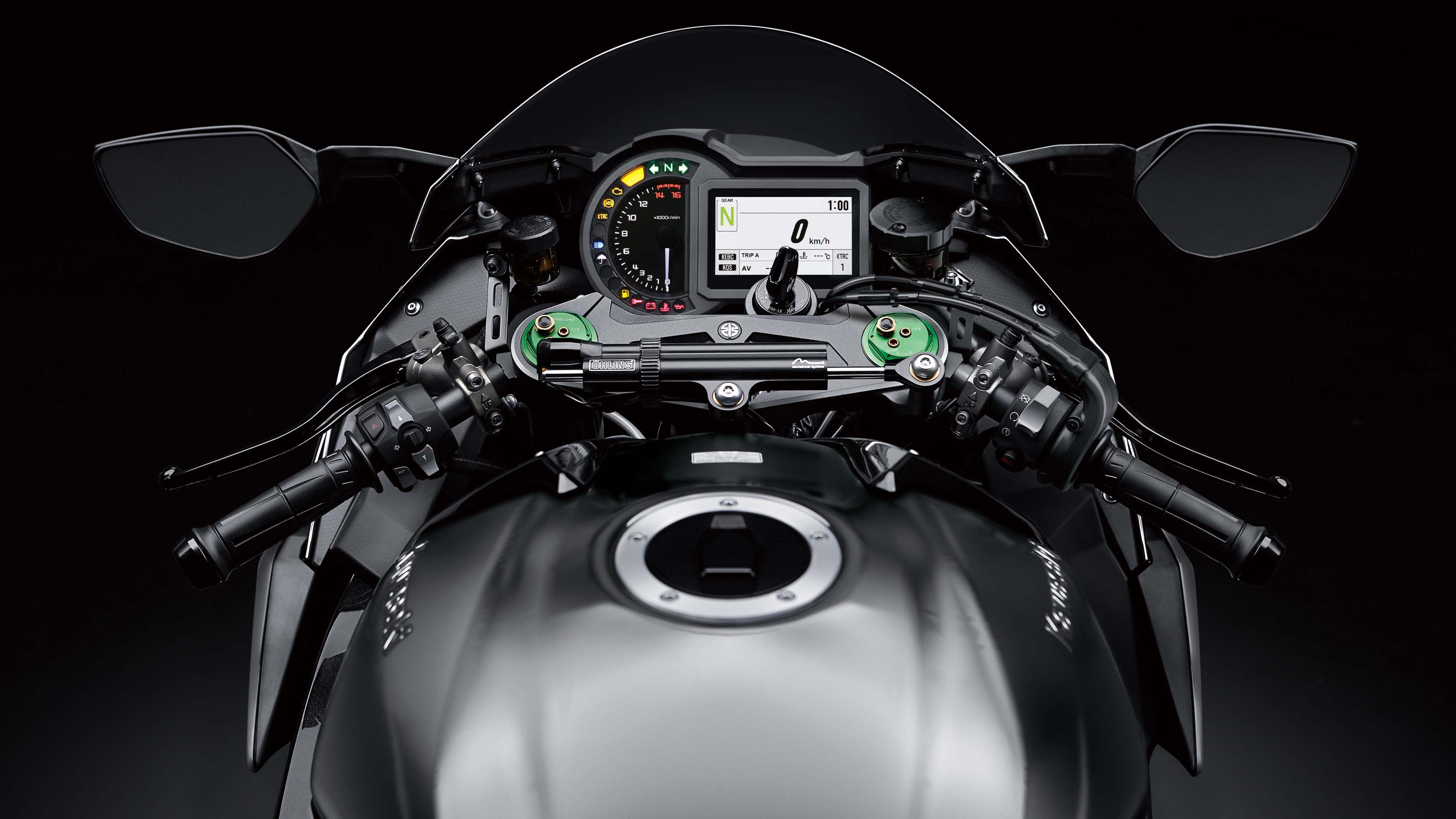 Приборная панель Kawasaki Ninja H2, 2019