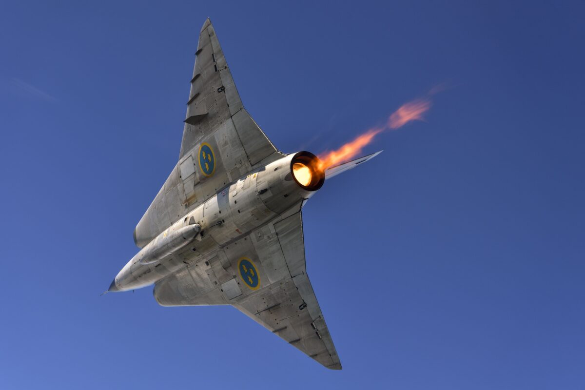 Saab 35 Draken истребитель