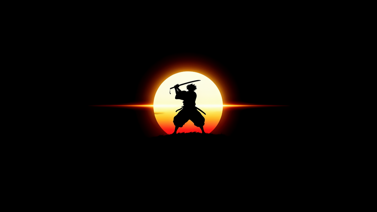 Samurai силуэт