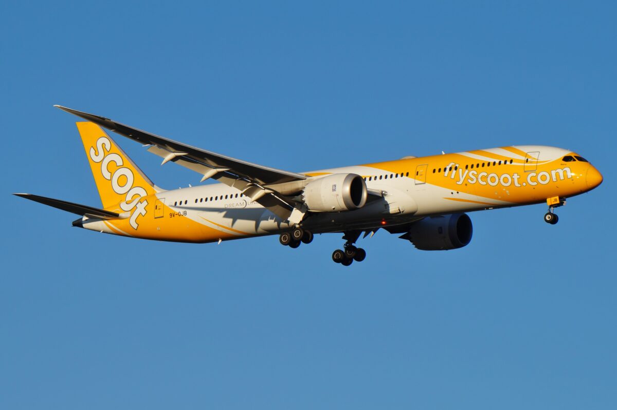 Scoot Boeing 787 Dreamliner