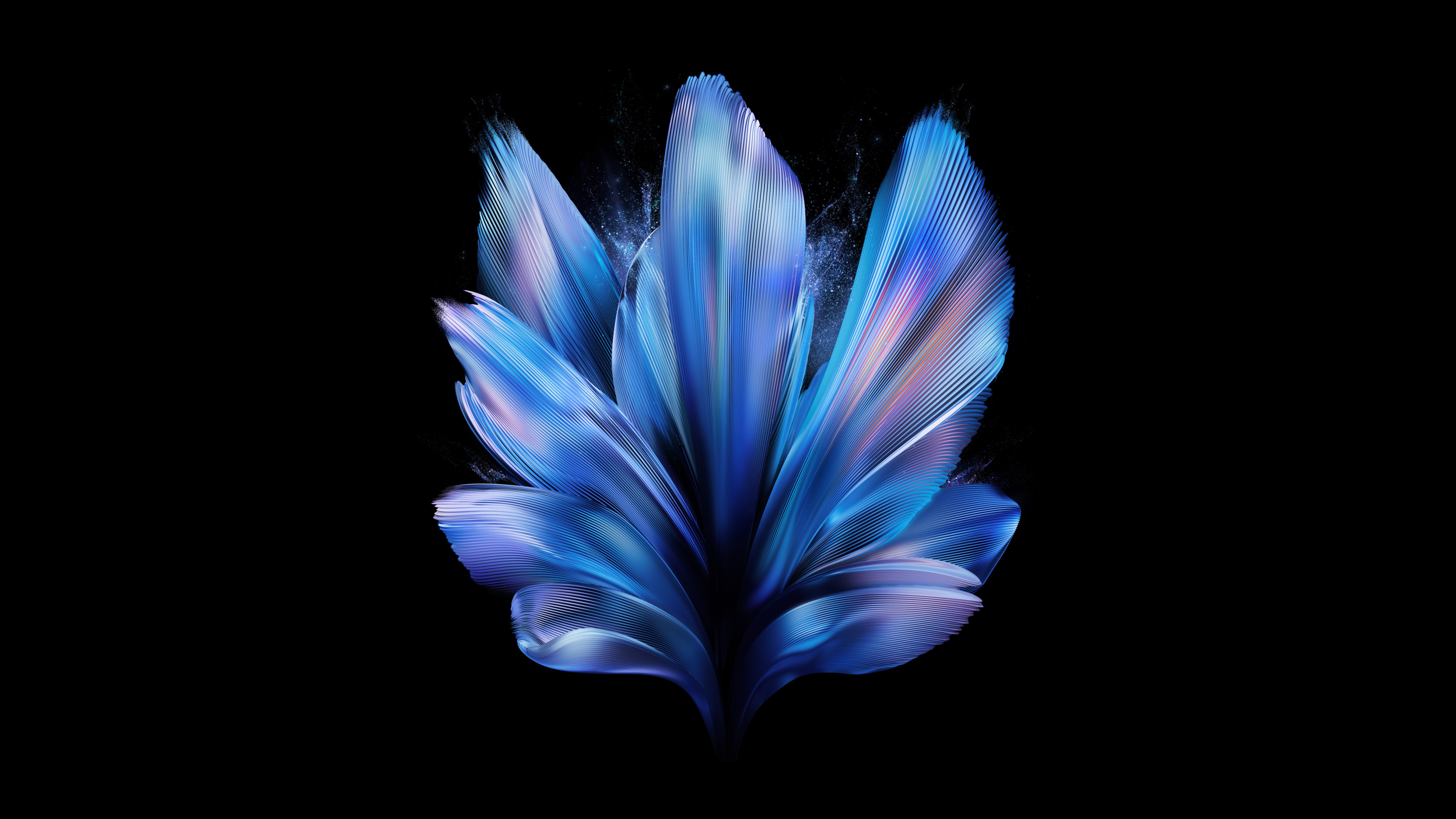 Синяя абстракция Vivo X Fold