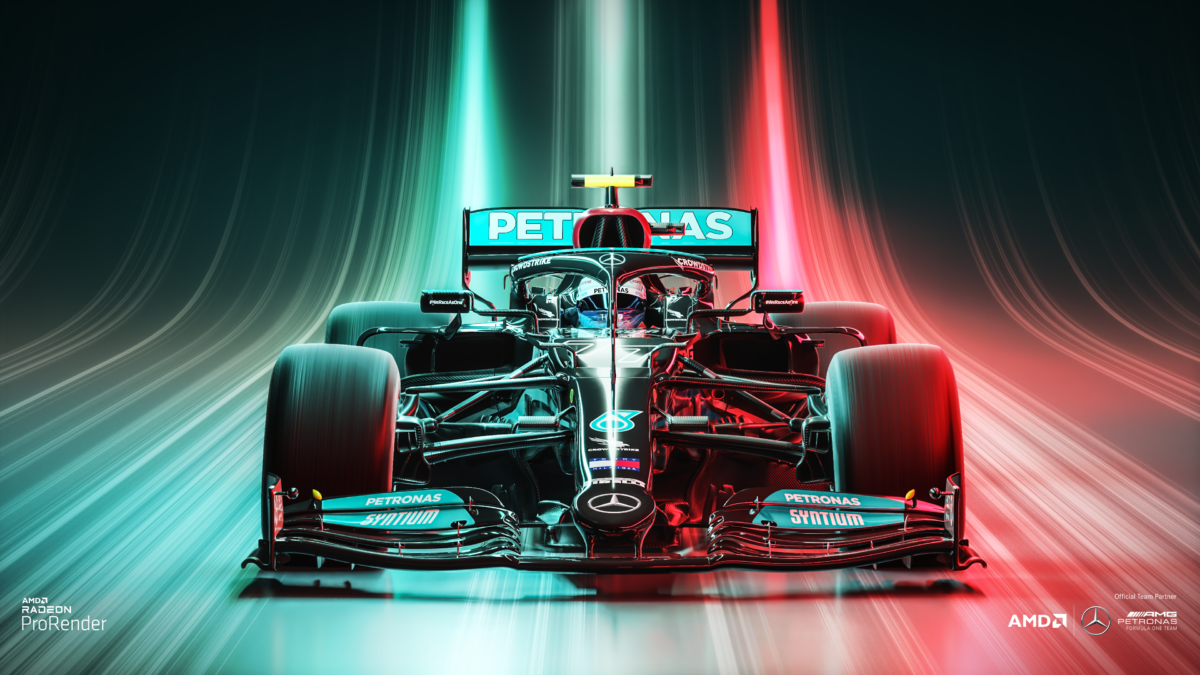 Скоростной гоночный автомобиль F1