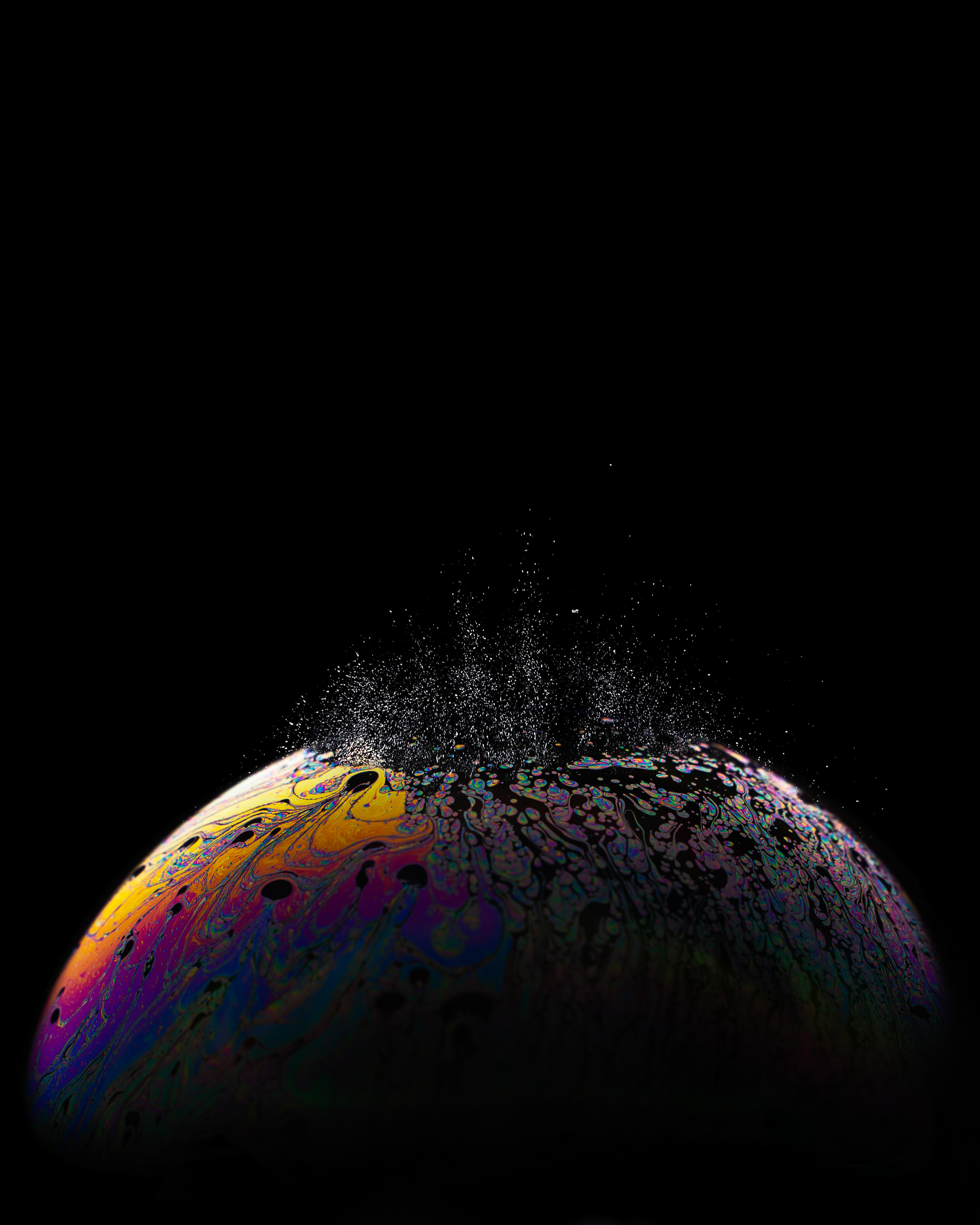 Soap Bubble Burst