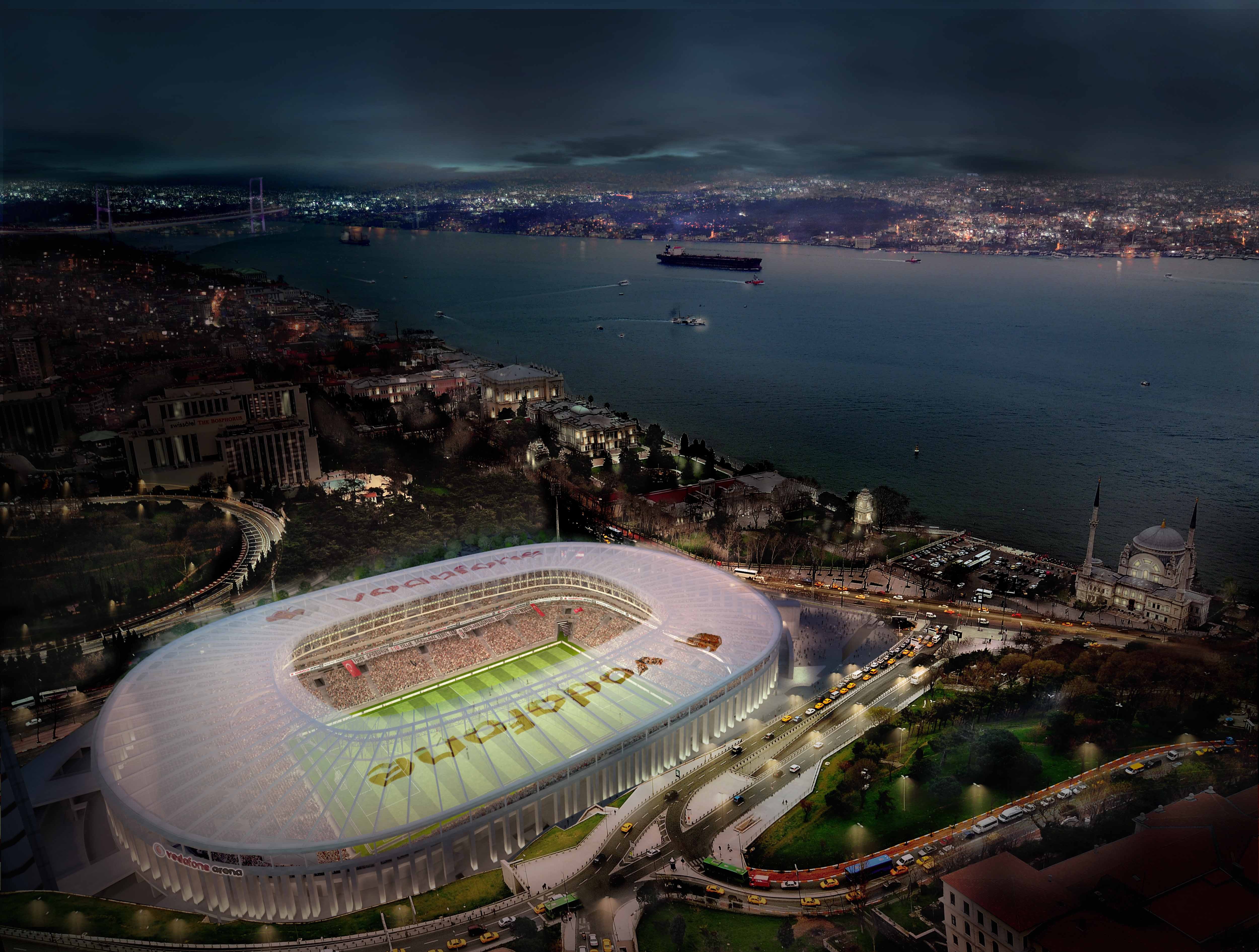 Стадион Vodafone Park в Стамбуле