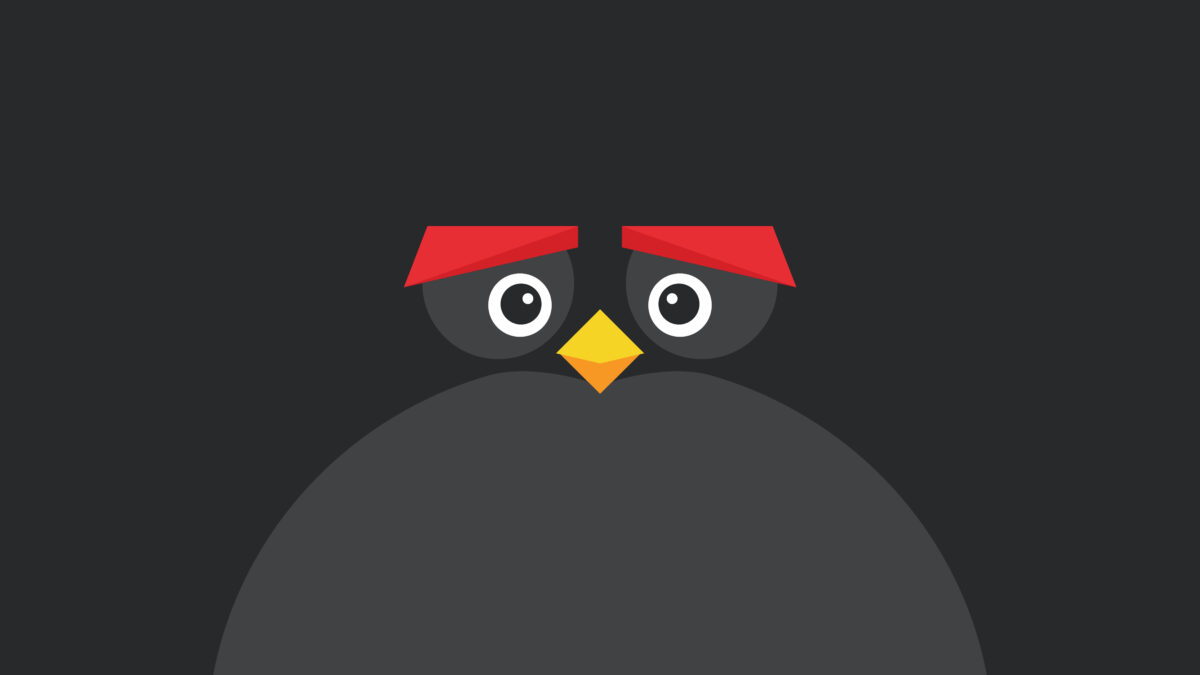 The Angry Birds Movie минималистичная иллюстрация
