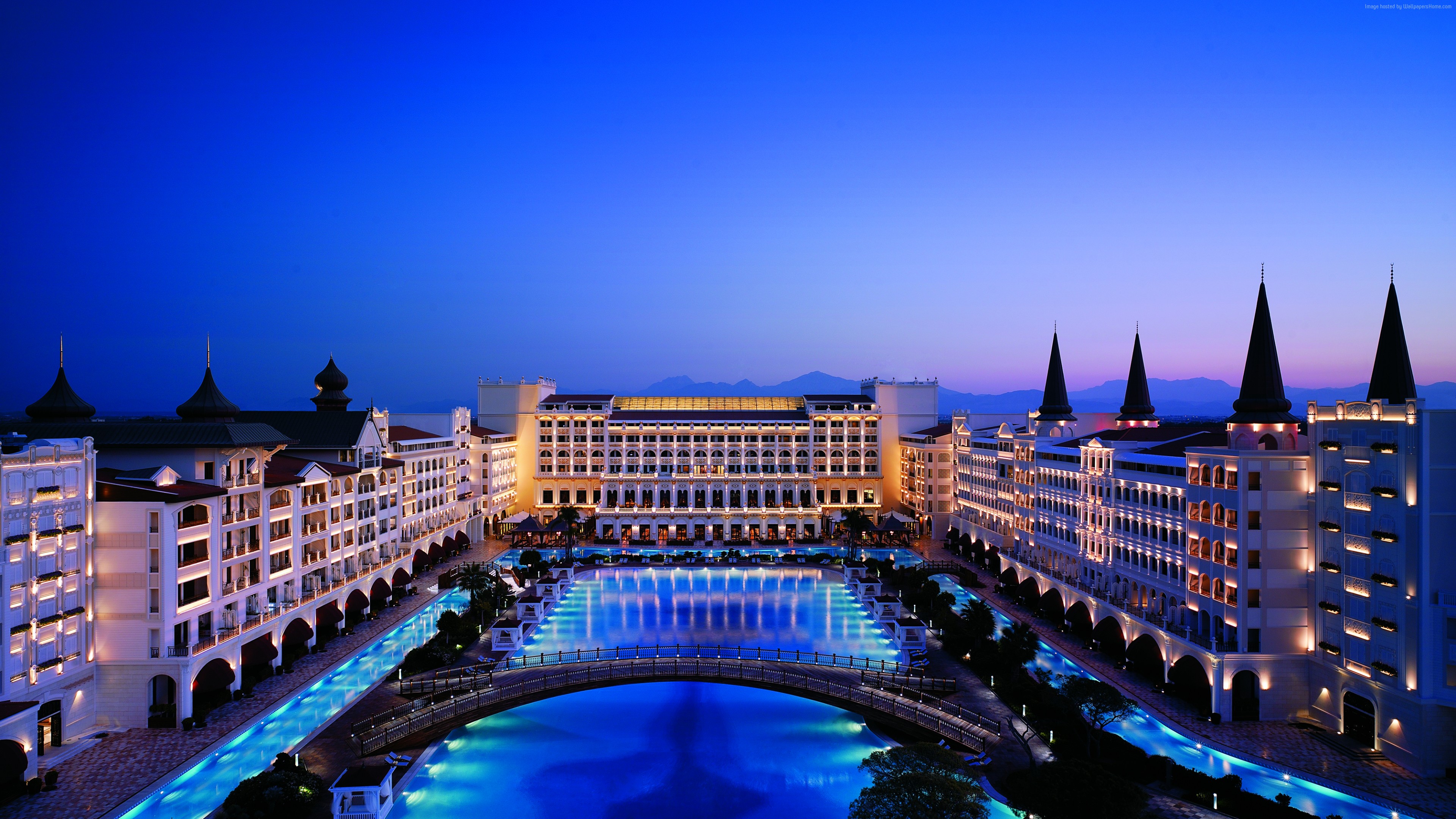 Турция бассейн у гостиницы Mardan Palace