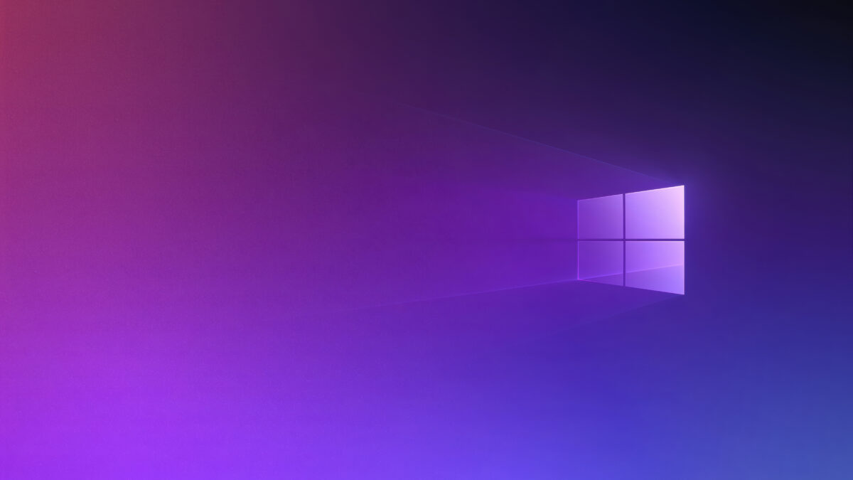 Windows 10 Purple gradient