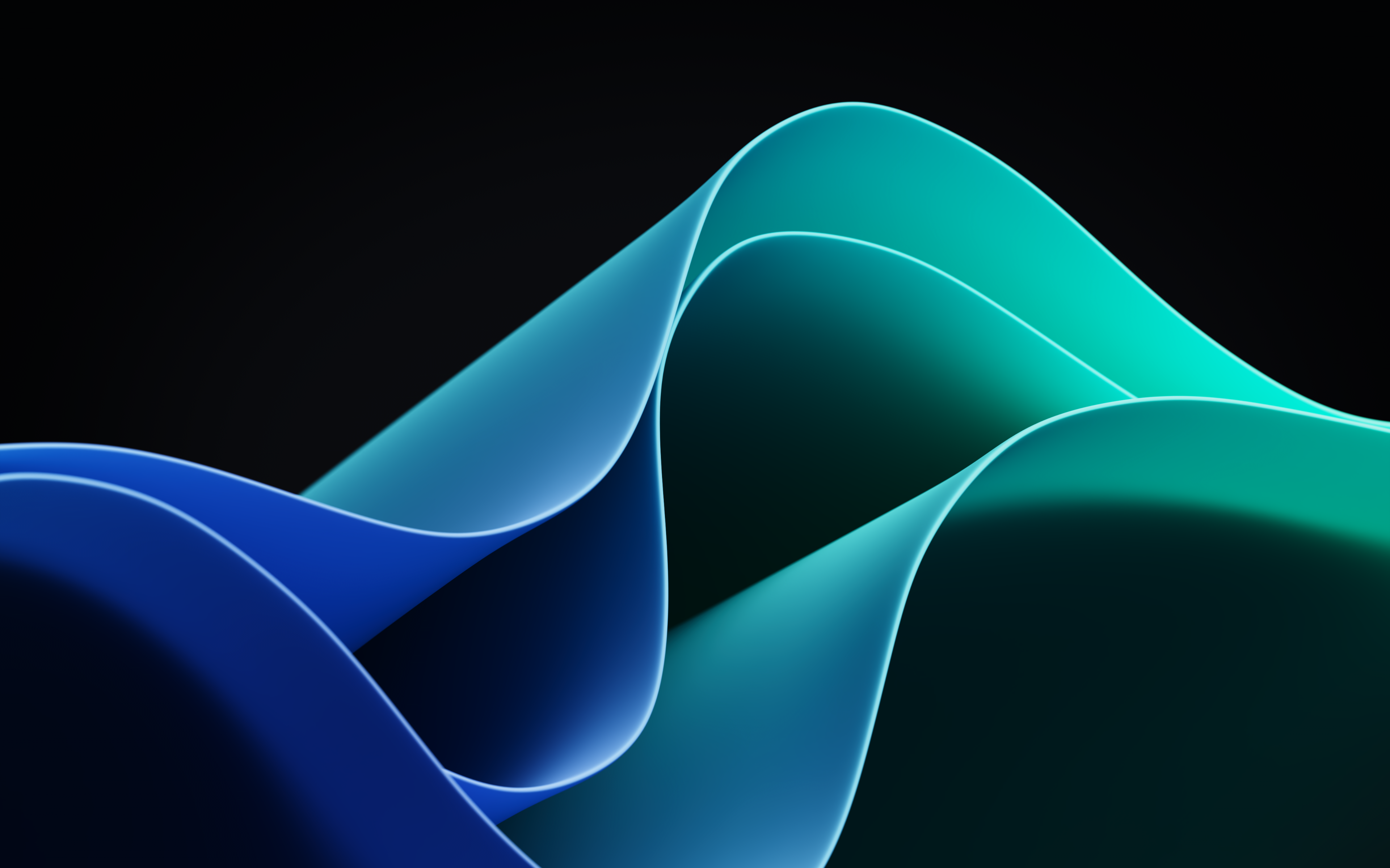 Windows 11 чёрный фон
