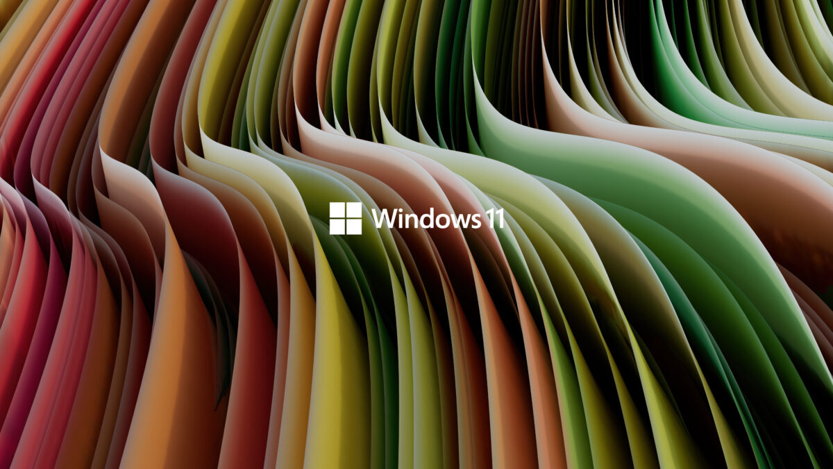 Windows 11 Colorful waves