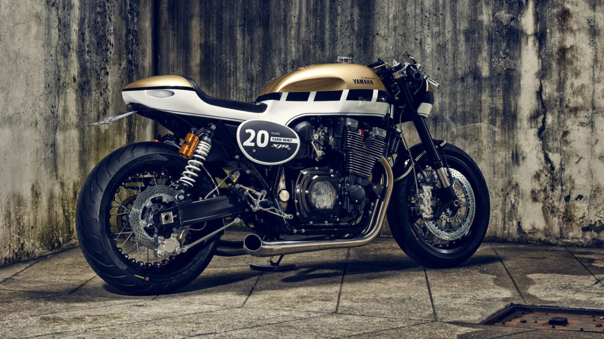Yamaha Yard Built XJR1300 быстрый мотоцикл